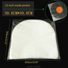 50 peças 12 "transparente disco de vinil protetor lp, sacos de plástico anti-estático gravação mangas n18 20 2024 - compre barato