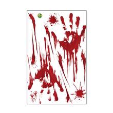 Horror Realistic Blood Injury Scar Wound Stickers Fake Tattoos Costume Makeup Halloween Decorations Festival Party Props 2024 - buy cheap