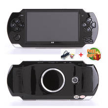 Free Shipping handheld Game Console 4.3 inch screen mp4 player MP5 game player real 8GB support for psp game,camera,video,e-book 2024 - buy cheap
