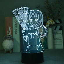 Proyector 3d de Anime japonés Kaguya, Sama, Love Is War, Chika, Fujiwara, lámpara con Control de teléfono inteligente, efecto de luz Visual, regalo LED para mesita de noche 2024 - compra barato