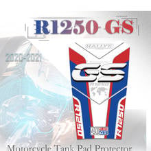 Pegatinas protectoras impermeables para tanque de combustible de motocicleta, calcomanía 3D de espina de pescado, accesorios para BMW R1250GS Adventure 2020-2021 R1250 GS 2024 - compra barato