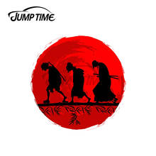 Jump Time 13 x 13cm For Samurai Champloo JDM Car Stickers Vinyl Material Decal Trunk Scratch-proof Sticker Personality Decor 2024 - buy cheap