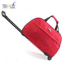 TRIPNUO oxford Rolling Luggage Bag Travel Suitcase With Wheels Waterproof Trolley Luggage For Men/Women Carry On Travel Bags 2024 - buy cheap