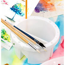 Multi Function Portable Wash Pen Bucket Holder Palette Watercolor Painting Special Art Paint Bucket Telescopic 2024 - buy cheap