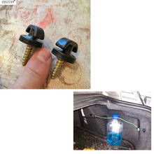 2 piezas Universal maletero de coche gancho de tornillo Original sobre de red de carga lazo de anillo de gancho colgante CHIZIYO 2024 - compra barato