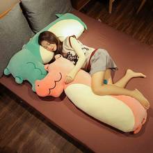 55cm-100cm New Big Crocodile Plush Pillow Soft Stuffed Cartoon Animal Dinosaur Doll Bed Cushion Sleeping Pillow Girlfriend Gifts 2024 - buy cheap