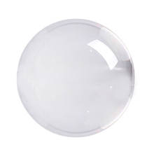 Promoção! Cor transparente bola de cristal vidro cura esfera fotografia adereços bola decoração 40mm 2024 - compre barato