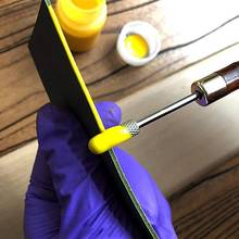 Brass Head DIY Leather Edge Treatment Roller Pen Sandalwood Edge Oil Pen DIY Leathercraft Processing Accessories Tools 2024 - buy cheap