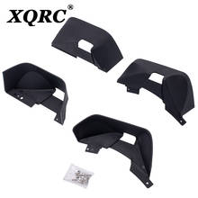 Xqrc corrida de nylon para-lama, para rc crawler, scx10 ii wrangler, corpo rígido, 313mm 2024 - compre barato