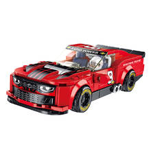 Super Racing Red Camaro sport car Boy Assembled Particle Building Block Toys for children gifts 2024 - buy cheap