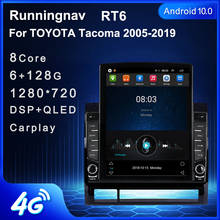 Rádio multimídia automotivo, 9.7 ", android 10.1, para toyota tacoma 2005, 2006, 2007, 2008, 2009, ravtesla, navegação gps, rds 2024 - compre barato
