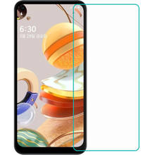 Smartphone 9H Tempered Glass for LG Q61 GLASS Protective Film on LG Q61 6.5" Screen Protector case cover 2024 - buy cheap