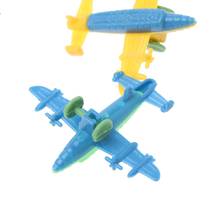 10 Pcs Mini Plastic Bomber Plane Fighter Aircraft Model Toy Military Gifts Kids BX0D 2024 - buy cheap