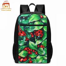Mochila De Ladybug para hombre y mujer, bolso multibolsillo de alta calidad, estampado 2024 - compra barato