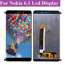 Для Nokia 6,1 ЖК-экран Замена для NOKIA 6,1 ЖК-дисплей запасные части 2024 - купить недорого