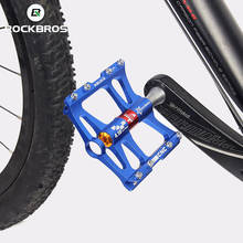 ROCKBROS  Bearings Bicycle Pedal Anti-slip Ultralight MTB Mountain Bike Pedal Sealed  Aluminium Alloy Bicicleta Bike Pedals 2024 - buy cheap