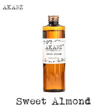 Sweet almond essential oil AKARZ Top Brand body face skin care spa message fragrance lamp Aromatherapy sweet almond oil 2024 - buy cheap