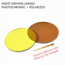 1.49 Index Night Driving Lenses Polarized Photochromic Lenses Prescription Sunglasses Lenses Fishing Skiing Lenses 2024 - buy cheap