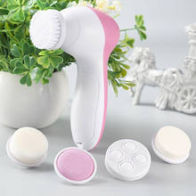 5 in 1 Electric Electric Wash Face Machine Multifunction Facial Cleansing Face Brush Spa Massage Skin Care  Massager Brush 2024 - buy cheap