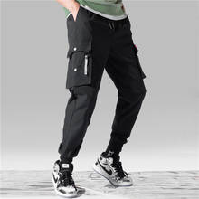 Pantalones de chándal holgados con bolsillos laterales para hombre, pantalón de chándal informal, estilo Hip Hop, camuflaje, moda urbana, talla grande, 2021 2024 - compra barato