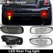 2Pcs Smoked lens or Clear Lens  LED Rear Fog Lamps Running light for Mini Cooper R56 R57 R58 R59 2006-2013 2024 - buy cheap