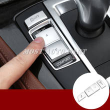 Inner Console Gear Box Button Cover Trim 3pcs For BMW 5 Series F10 F11 2011-2016 Car accesories interior Car decoration 2024 - buy cheap