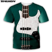 XS-7XL Guitar Art Musical Instrument 3D Full Printing Fashion T Shirt Unisex Hip Hop Style Tshirt Streetwear Casual Summer  15 2024 - buy cheap