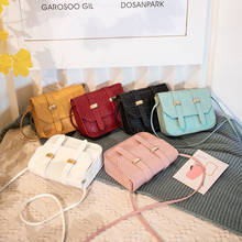 Mini Small Square Bags for Women 2021 New Trend Ladies Shoulder Bag PU Solid Color Buckle Messenger Bag Small Square Handbag 2024 - buy cheap