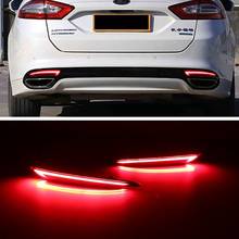 Multi-function LED Bumper Light Rear Fog Lamp Brake Light Turn Signal Light Reflector For Ford Mondeo Fusion 2013 - 2018 2024 - buy cheap