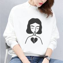 Mirror In Real Life Printed Women Sweatshirt And Ladies Casual Pullovers Girls Long Sleeve Spring And Autumn Sudadera Mujer 2024 - buy cheap