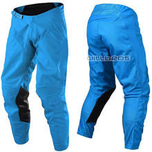 Motorbike Motocross GP Air Mono Trousers MX Dirt Bike Offroad Motorcycle Scooter Riding Blue Pants 2024 - buy cheap