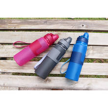 Collapsible Water Bottle - Leak Proof Twist Cap - BPA Free, 17 oz 2024 - buy cheap