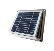 2.5W SOLAR WALL FAN Airduct Diameter Φ120mm Vent Extractor 68CFM USED FOR SHED 2024 - buy cheap