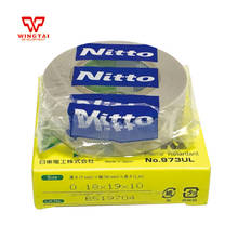 973UL-S 0,13 мм * Ш 13 мм * в 10 м Wingtai Nitto NITOFLON термостойкая ткань из стекловолокна клейкая лента 2024 - купить недорого