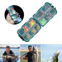 Fishing Accessories 157 Pcs Rock Fishing Tackle Kits Set, Including Jig Hooks, Space Beans, Split Shots, with Storage Case
