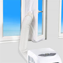 Condicionador de ar com trava móvel, tecido de selagem, peltier, ar condicionado, janela, placa de pano, ar quente, kit de ar condicionado 2024 - compre barato