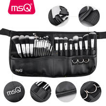 MSQ 29pcs Professional Makeup Brushes Set Foundation Powder Eyeshadow Contour Blending Make Up Artist Brush PU Leather Pocket 2022 - buy cheap