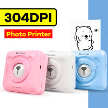 Peripage Photo Printer A6 304DPI Mini Bliuetooth Wireless Thermal Printer Paper Sticker Label Printer Paper for Android iOS phon 2024 - buy cheap