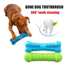 New Bone-shape Pet Dog Toothbrush Brushing Chew Toy Stick Teeth Cleaning Oral Care Dog Cat Teeth Cleaning Tool Pet Dog Supplies 2024 - buy cheap