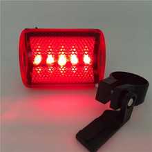 5 LED Rear Tail Red Bike Bicycle Back Light Red Mountain Bike Accessories LED Lamp for Bicycle Tail Lights luz bicicleta 2024 - buy cheap