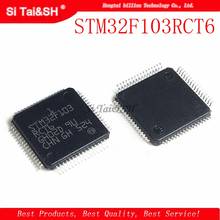 1 pçs/lote STM32F103RCT6 LQFP64 32-bit RISC ARM Cortex M3 STM32F1 256KB MCU Flash 2.5V/3.3V 64-Pin LQFP 2024 - compre barato
