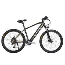 GTWO 21 скорость 26 дюймов Электрический велосипед 350 Вт горный велосипед 48V 9Ah Скрытая литий-ионная батарея 5 PAS передний и задний дисковый тормоз 2024 - купить недорого