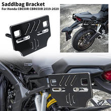 Alças de suporte para selim de motocicleta, suporte de bagagem, assento traseiro, ferramentas, painel lateral, honda cb650r cbr650r 2019 2020 2024 - compre barato