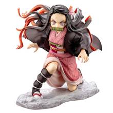 New 18 cm Kimetsu no Yaiba Nezuko Tanjirou Figure Zenitsu PVC Action Figure Anime Demon Slayer Figurine Toys 2024 - buy cheap