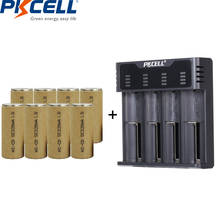 8 шт PKCELL 2200mah 1,2 v nicd Батарея sc перезаряжаемая NI-CD sub c Упакованные батареи зарядное устройство для NIMH/NICD/Li-Ion батареи 2024 - купить недорого