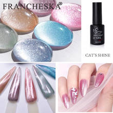 Pegamento de esmalte de uñas ojo de gato, 6 colores, laca de uñas no tóxica, TSLM1 2024 - compra barato