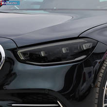 Película protectora para faros delanteros de coche, pegatina transparente de TPU negra ahumada para Mercedes Benz Clase S W223 2021, accesorios 2024 - compra barato