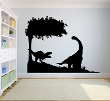 Decalque de parede dinossauro t-rex, adesivos de janela e porta de vinil decoração de casa, quarto infantil, quarto, criativos, papel de parede q404 2024 - compre barato
