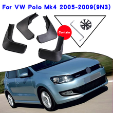 Guardabarros para coche, accesorios para VW, Volkswagen, Polo, Mk4, 9N3, 2005-2009 2024 - compra barato