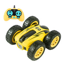 New RC Stunt Car Drift Double-Sided Bounce 2.4G 4CH Remote Control Rock Crawler Roll 360 Degree Flip Robot Toys For Kids Gift 2024 - buy cheap